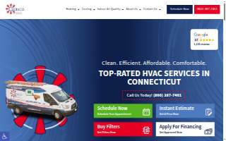 Glasco Heating & Air Conditioning website