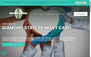 Diamond State Primary Care website