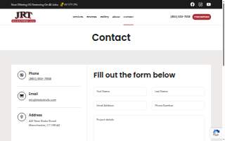 JRT Electric LLC website