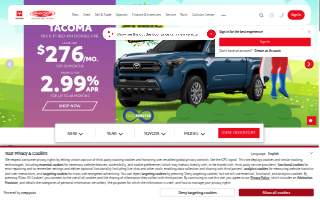 Newark ToyotaWorld website