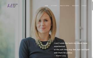 The Law Office of Heather A. Long website
