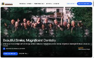 Middletown Dental Care website