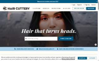 Hair Cuttery of Middletown website
