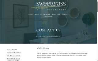 Sweetgrass Psychiatry website