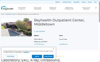Bayhealth Primary Care, Middletown website