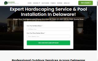 Delaware Dreamscapes Patio LLC website