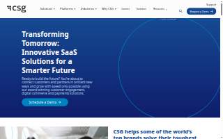CSG Financial of Smyrna website