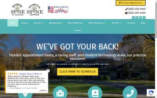 Glasgow Spine & Wellness website