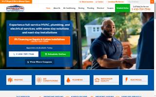Horizon Services - Air Conditioning, Heating, Plumbing & Electrical website
