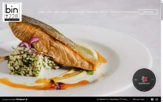 Bin228 Gastropub website