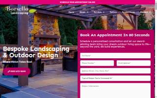 Borsello Landscaping of Hockessin website