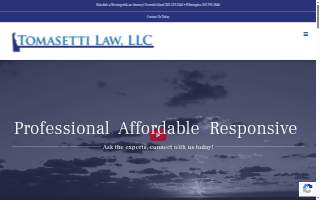 Tomasetti Law, LLC of Smyrna website