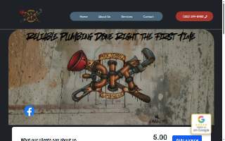 Mike Ferrell Plumbing website
