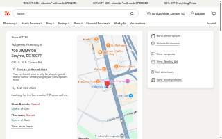 Walgreens of Smyrna website