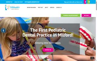 Delaware Pediatric Dentistry website