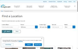 Bayhealth Primary Care, Milford website
