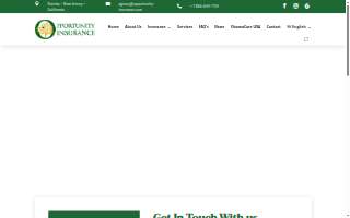 Opportunity Insurance website