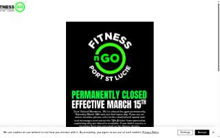 FITNESS nGO GYMS website