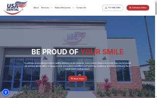 USA Dental website