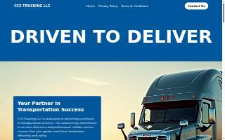 Ccs Trucking, Inc website