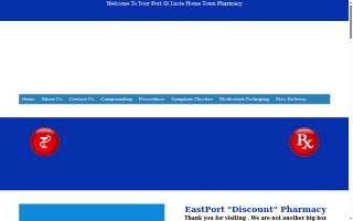 Eastport Pharmacy website