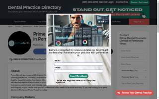 Prime Dental Cosmetic Dentist in Pembroke Pines website
