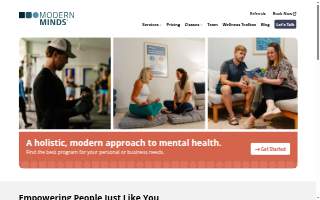 Synchronicity (now Modern Minds) website