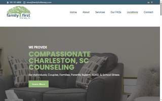 Family First Therapy of Charleston website