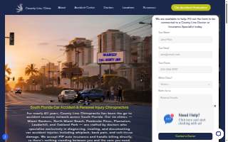 County Line Chiropractic Medical & Rehab of Pembroke Pines website