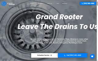 GRAND ROOTER | Plumbers in Pembroke Pines website