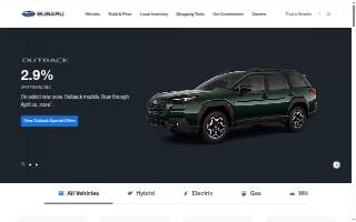 Subaru of Pembroke Pines website