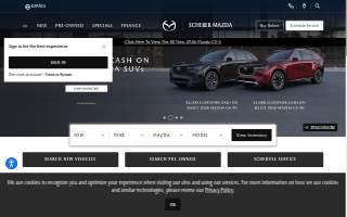 Scherer Construction website
