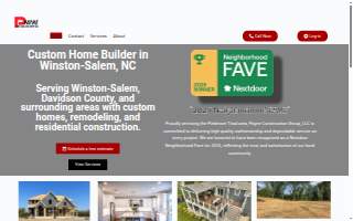 Payne Construction Group website