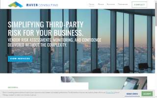 Maven Construction Group website