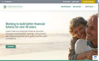 Cornerstone Financial Group website