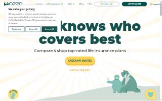 Ozzo Insurance of Miramar website