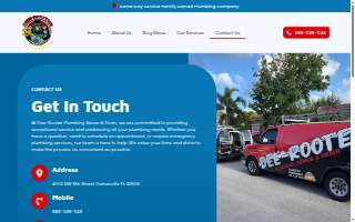 Dee-Rooter Plumbing, Sewer & Drain. Co. website