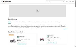 Platina Cars and Trucks, Inc. website