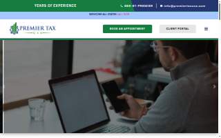 Premier Tax Usa website