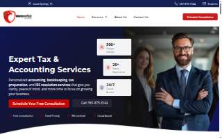 American First Accounting website