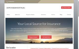 Auto Insurance Plus website