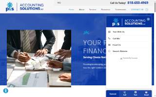 PLS Accounting Solutions, LLC website