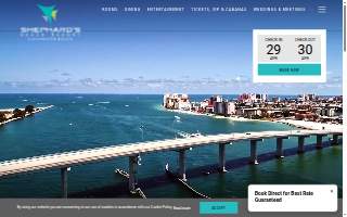 Shephard's Tiki Beach Bar & Grill website
