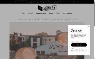 The Joinery website
