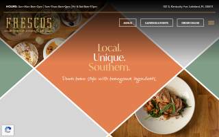 Frescos Southern Kitchen & Bar website