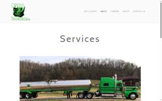 Ryno Trucking of Clearwater website