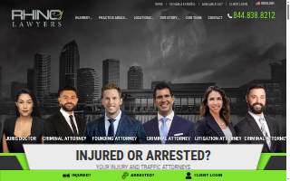 RHINO Lawyers of Lakeland website