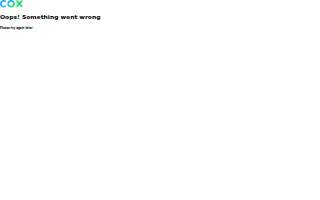 Cox Heating & Air Conditioning website
