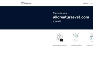 All Creatures Animal Clinic website