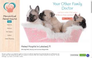 Marcum Road Animal Hospital website